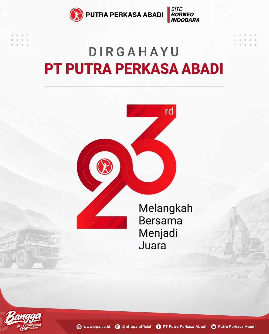 Dirgahayu PT Putra Perkasa Abadi ke-23